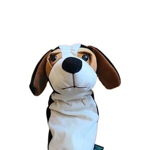 Winning Edge Designs Golf Driver Club Head Cover Beagle Dog  Vtg 1999